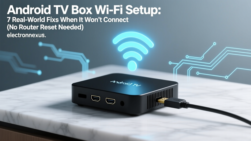 Android TV Box Wi-Fi Setup: 7 Real-World Fixes When It Won’t Connect (No Router Reset Needed)