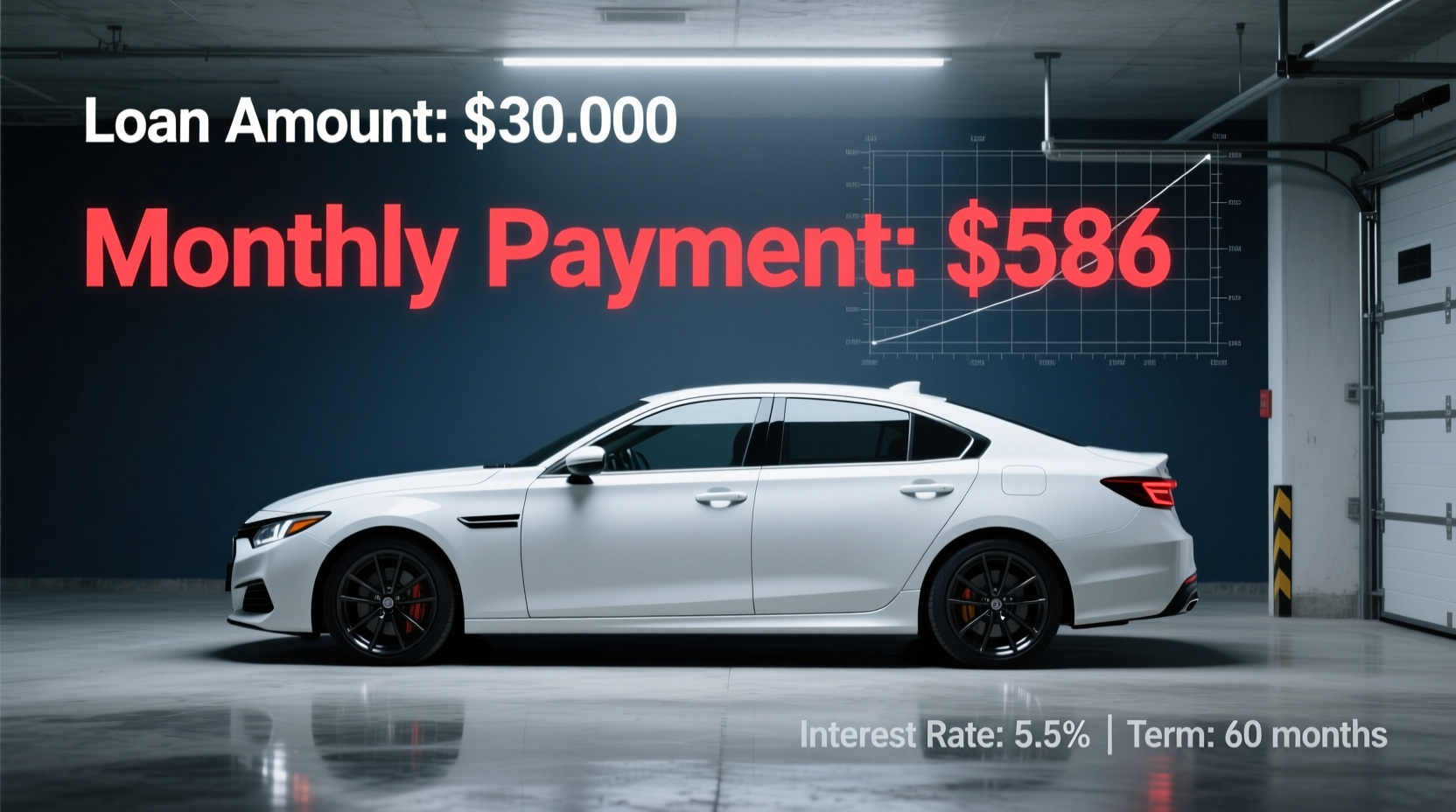 how much is a 30000 car payment