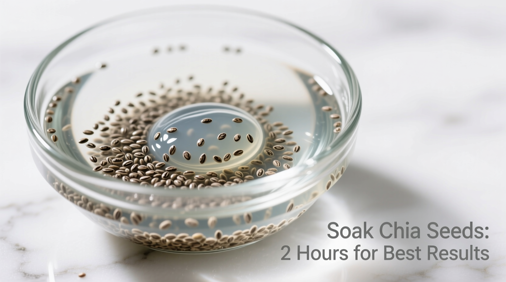 how long to soak chia seeds