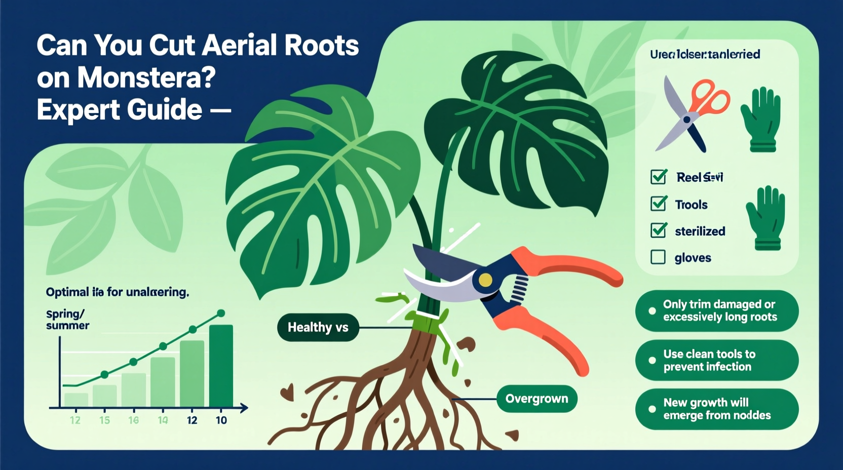 Cut Monstera Aerial Roots: 5 Safe Tips | TheHomeSprouts