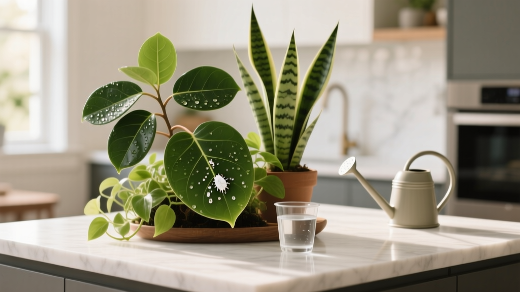White Aphids on Indoor Plants: Fix Watering Schedule