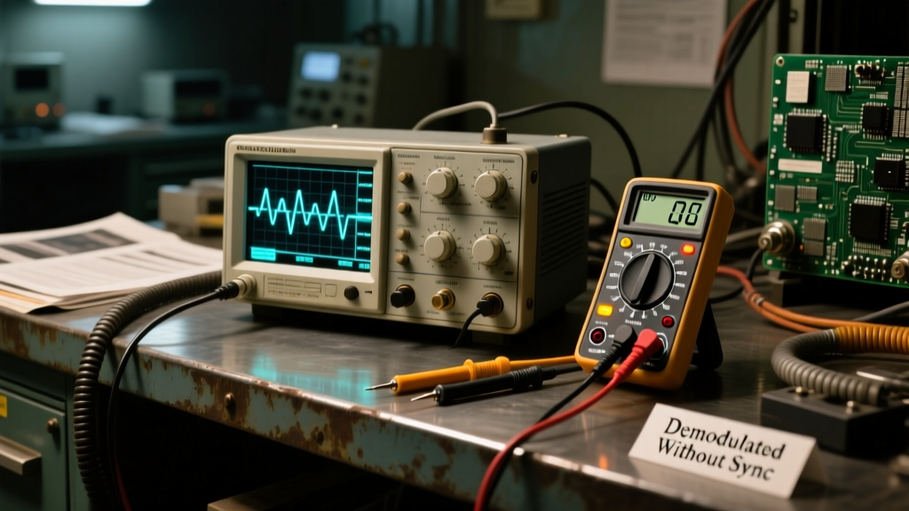 How High-Performance Frequency Counters Demodulate Narrowband FSK Without Synchronization
