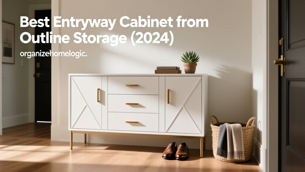 Best Entryway Cabinet from Outline Storage (2024)