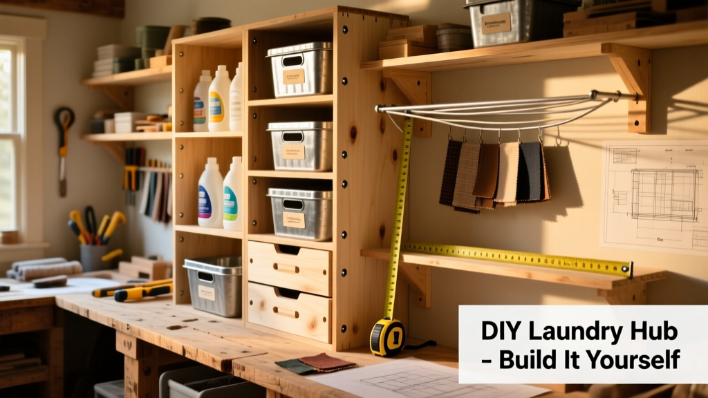 DIY Laundry Room Organization System