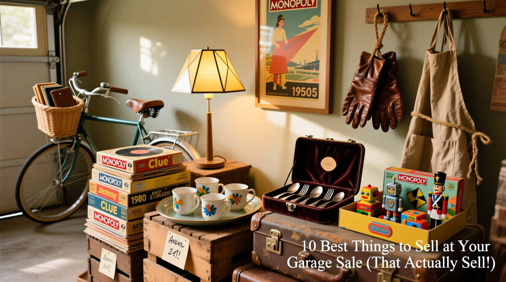 best things to sell at a garage sale