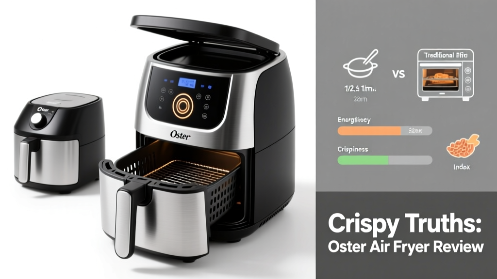 Oster Air Fryer Oven Review: Crispy Results & Design