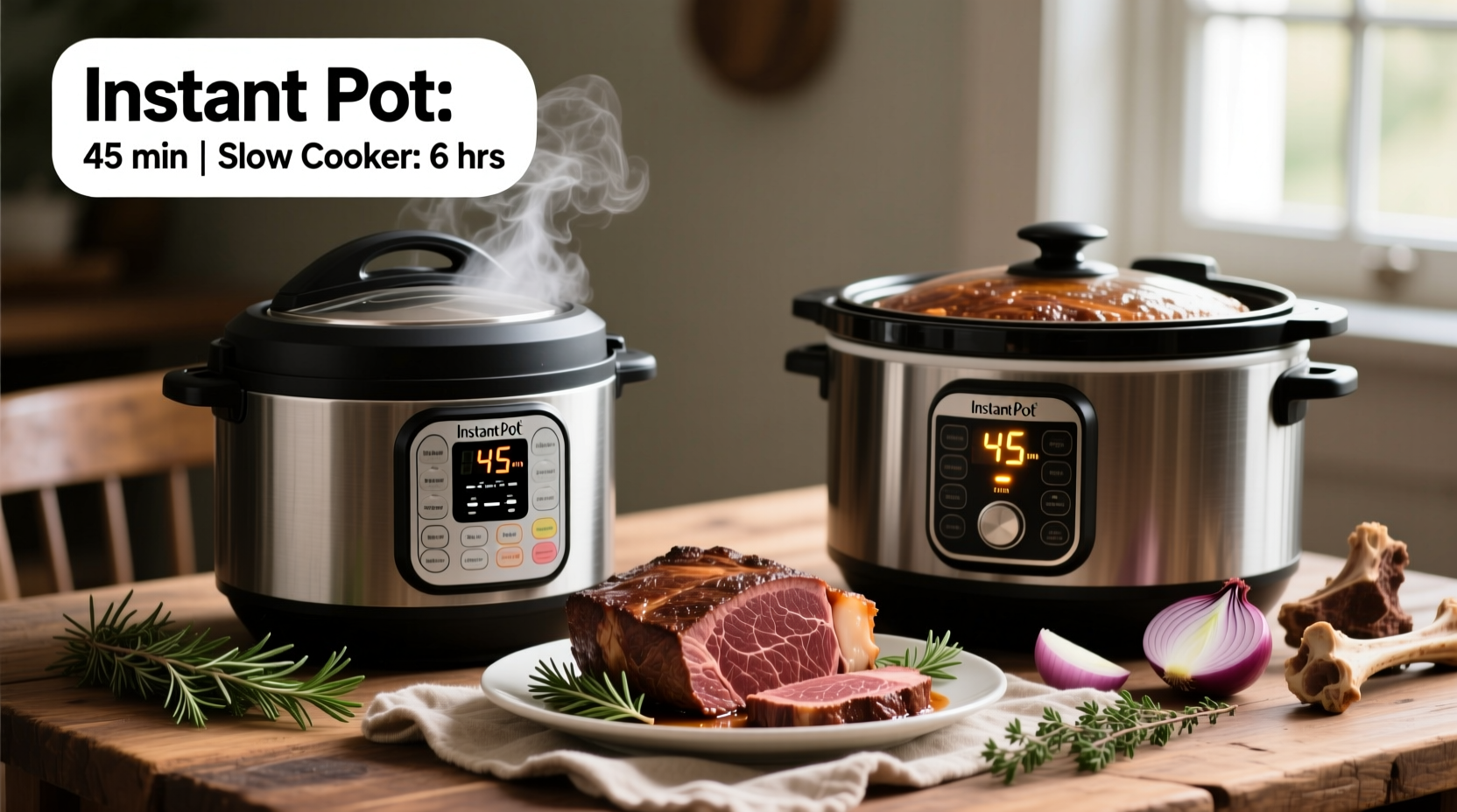 instant pot vs slow cooker which makes tender roast beef faster
