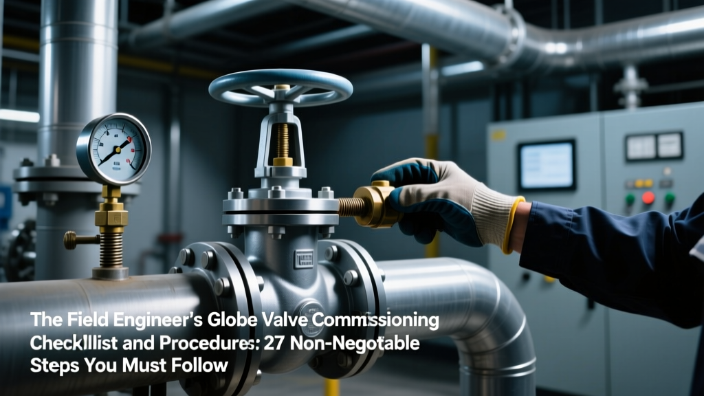 Globe Valve Commissioning Checklist: 27 Critical Steps