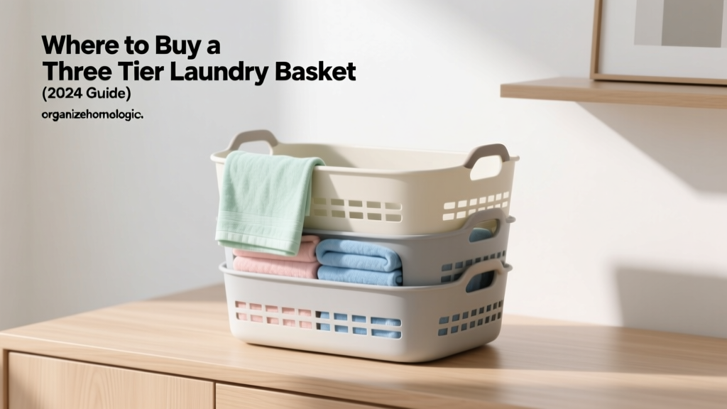 Where to Buy a Three Tier Laundry Basket (2024 Guide)