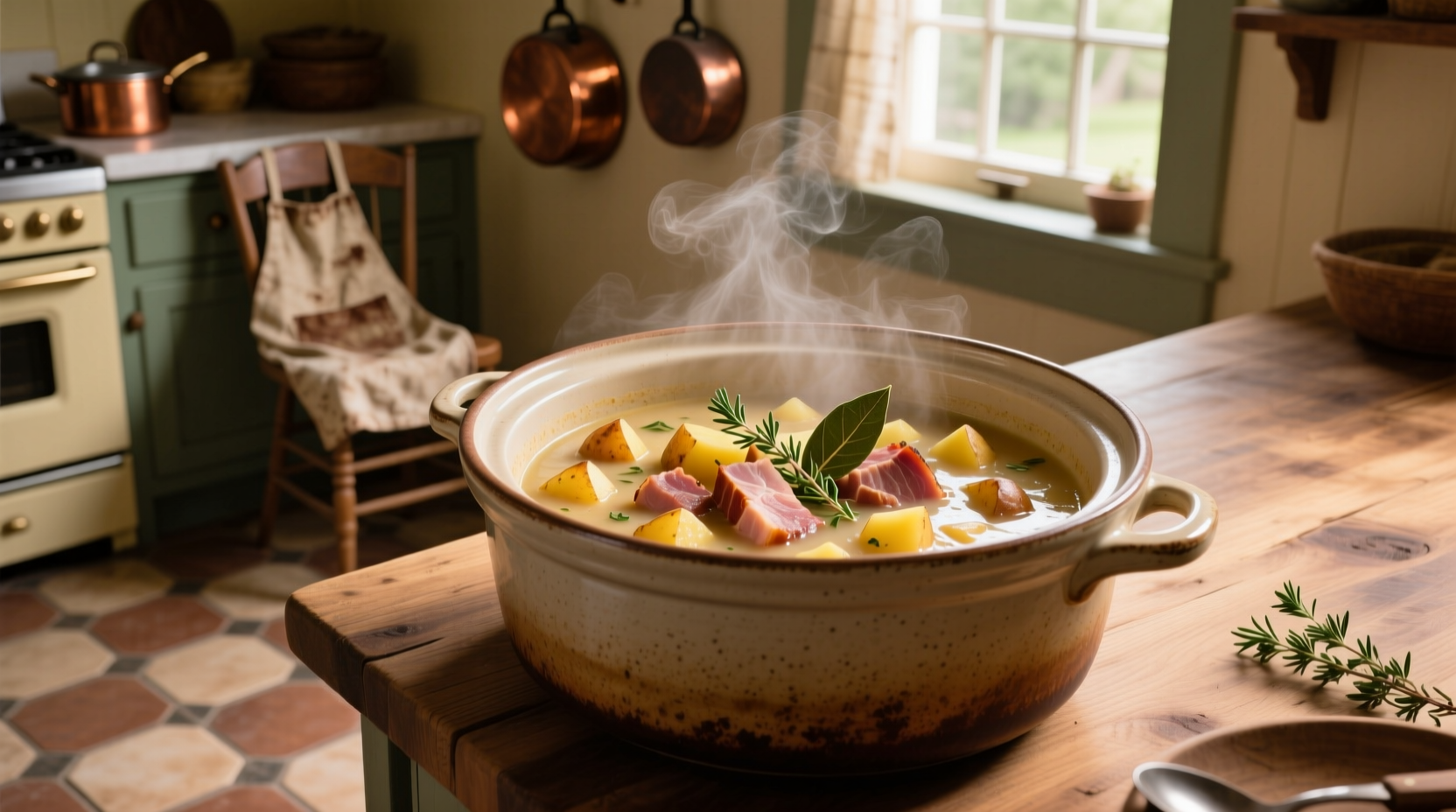 Perfect Ham Potato Soup Crock Pot Recipe: Easy & Creamy