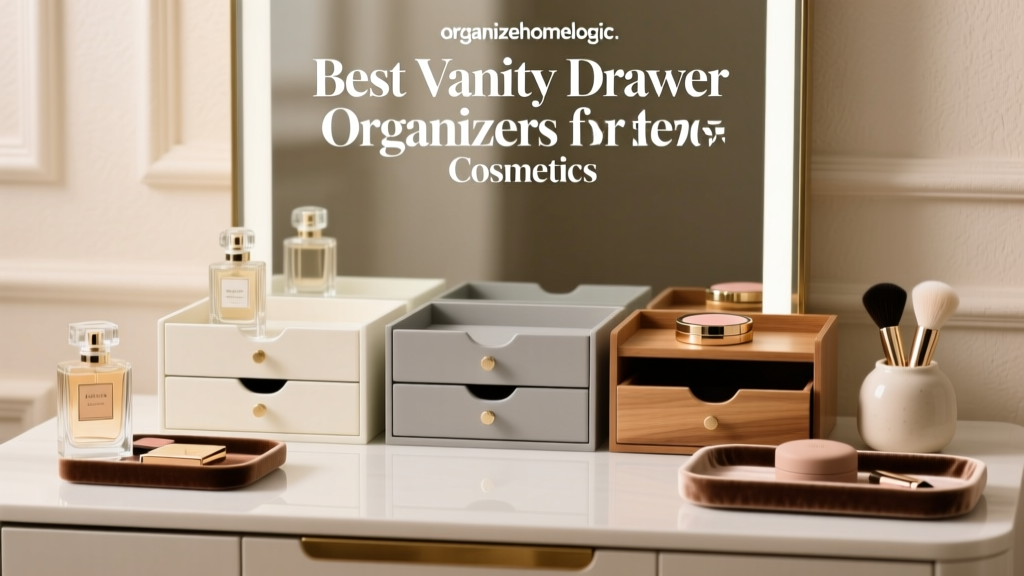 Best Vanity Drawer Organizers for Cosmetics