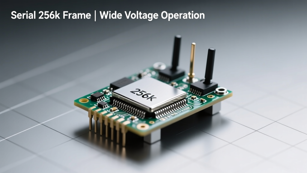 Serial 256K FRAM Offers Wide Voltage Operation: Performance, Reliability, and Design Advantages for Industrial and IoT Systems