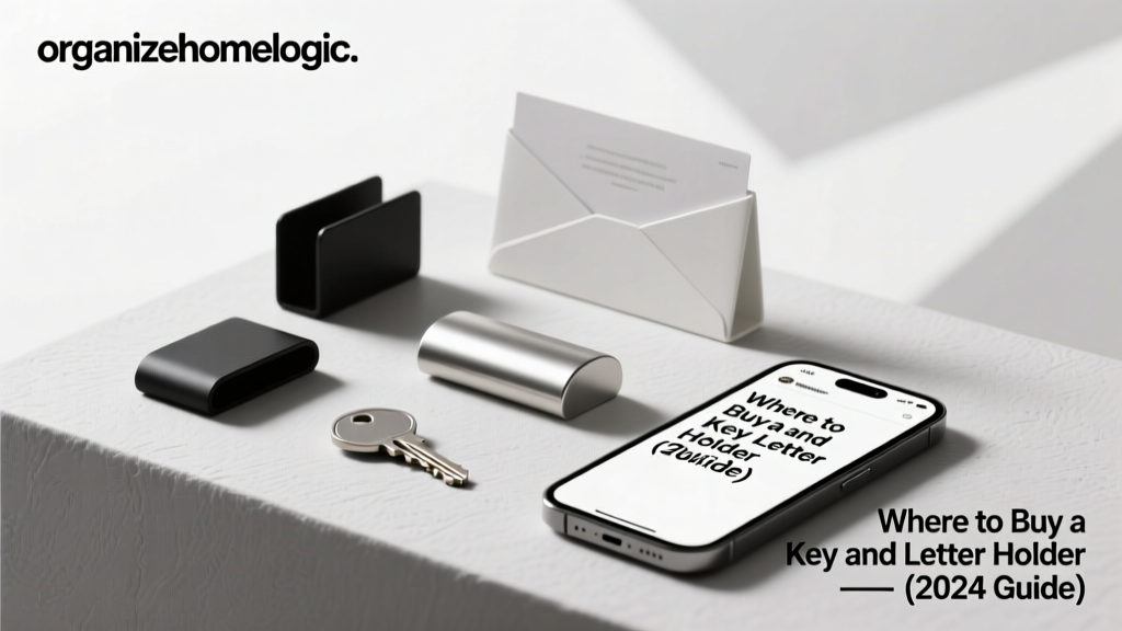 Where to Buy a Key and Letter Holder (2024 Guide)