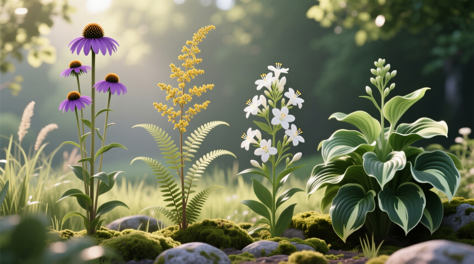 2 foot tall perennials