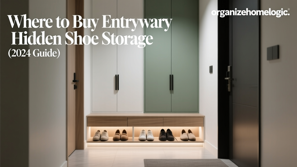 Where to Buy Entryway Hidden Shoe Storage (2024 Guide)