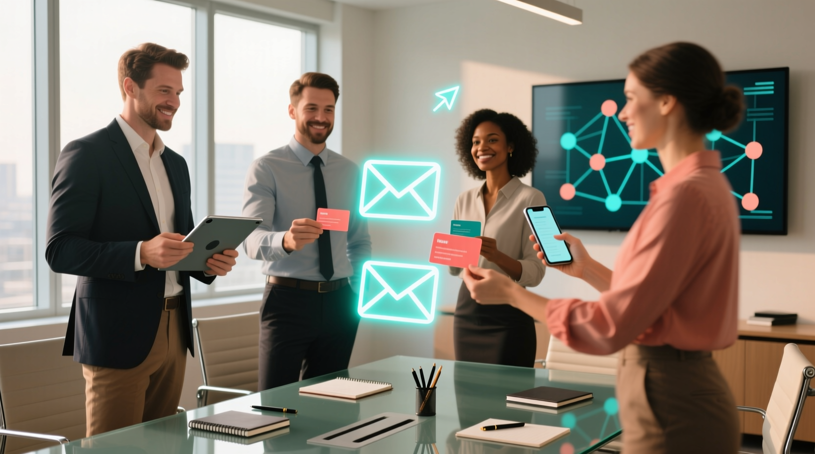 shoot shares rich contact cards via email to boost netw