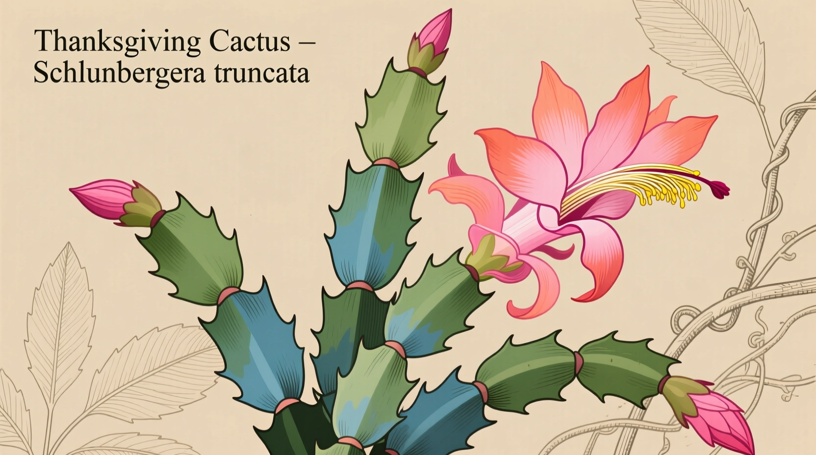 Thanksgiving Cactus: 5 ID Tips | TheHomeSprouts