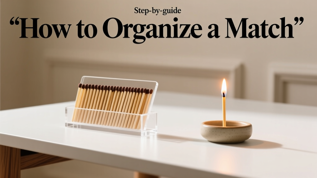How To Organize Match: A Practical, Step-by-Step Framework for Coordinating Sports Tournaments and Competitive Events