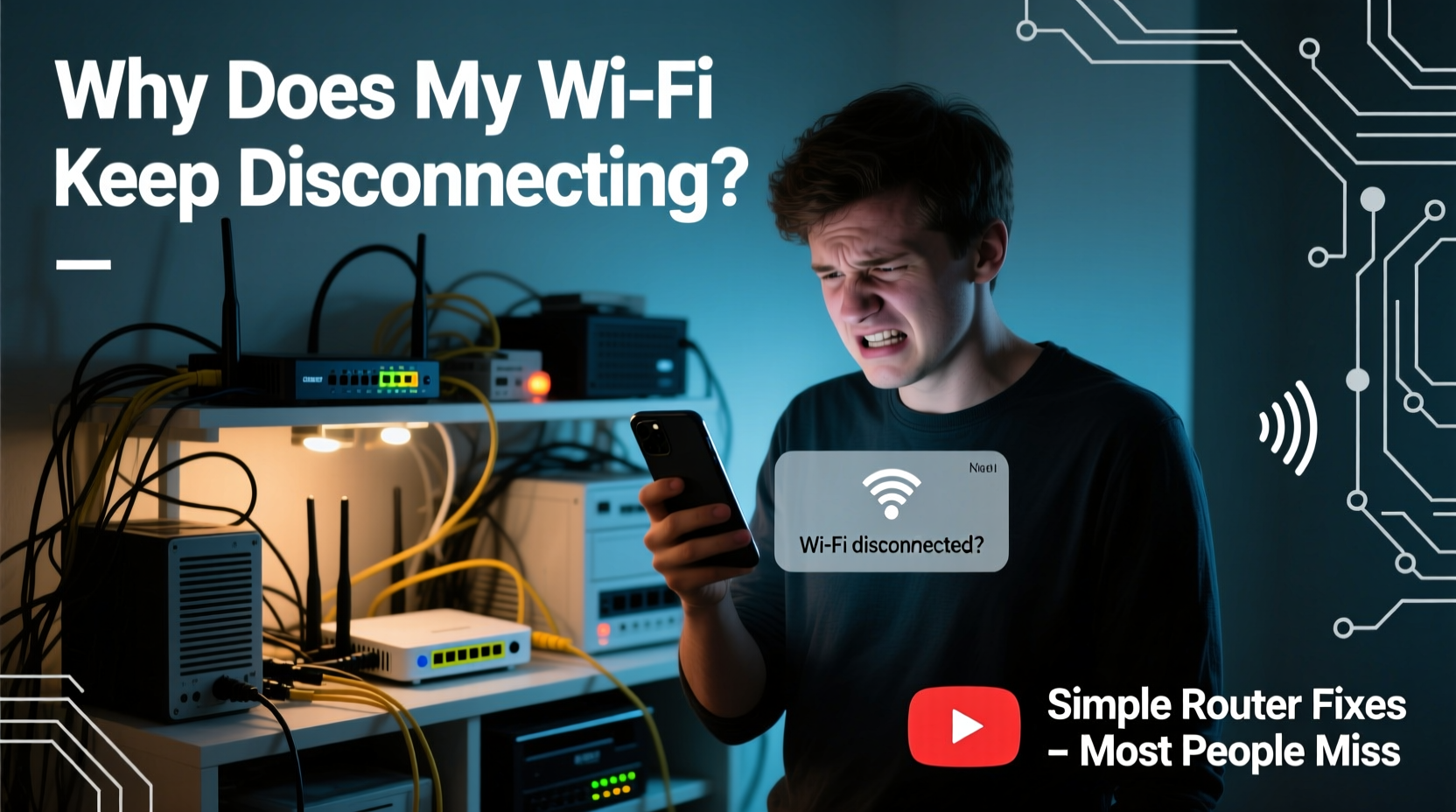 why does my wifi keep disconnecting simple router fixes most people miss