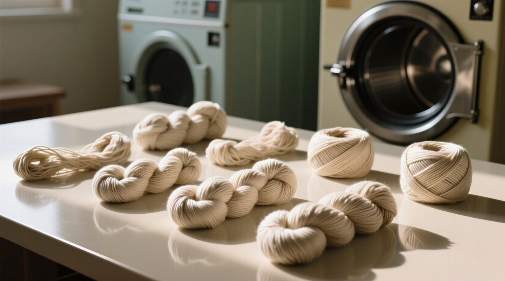 cotton yarn drying safe methods for knitting projects