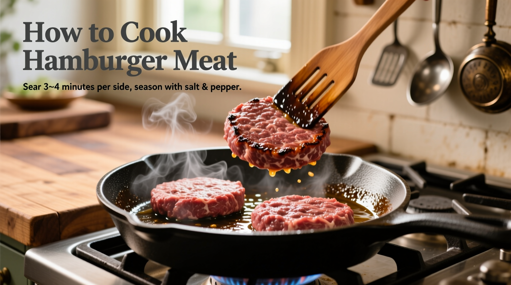 how to cook hamburger meat