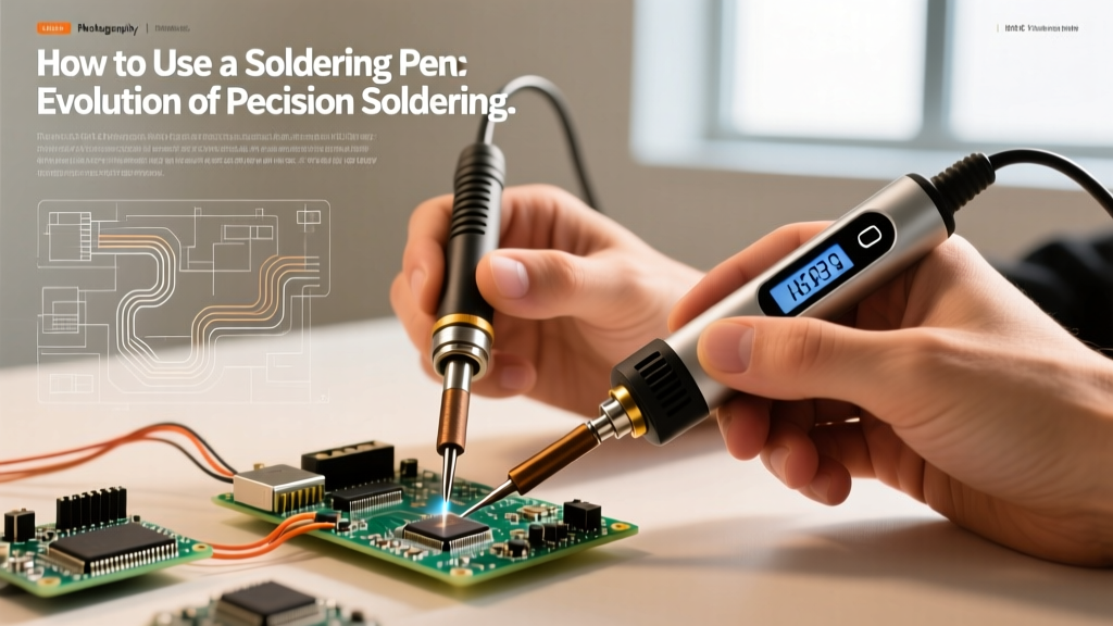 How to Use a Soldering Pen: Evolution of Precision Soldering