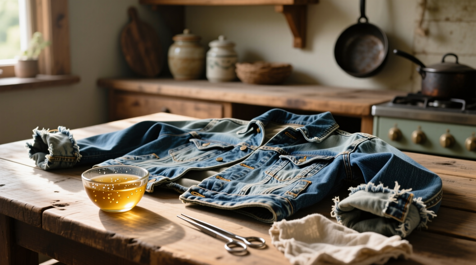 eco friendly cleaning tips vinegar rinse for vintage denim
