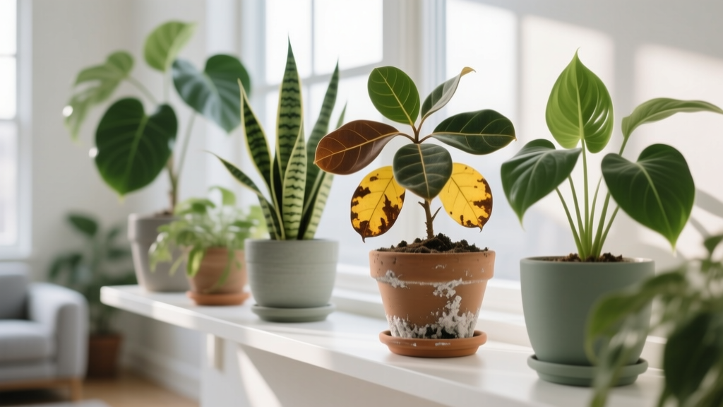 Why Are My Indoor Plants Turning Brown? Fertilizer Fix