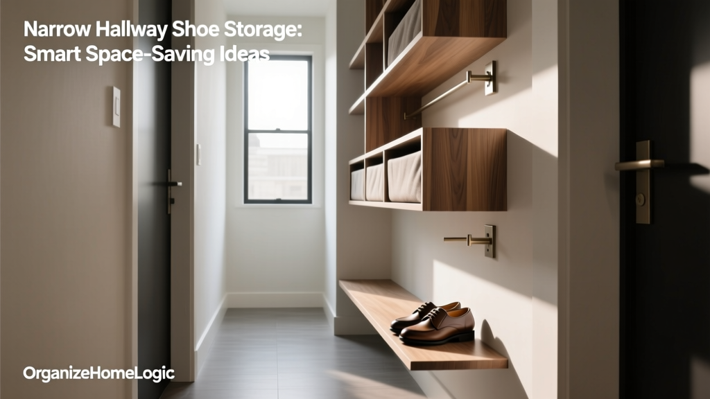 Narrow Hallway Shoe Storage: Smart Space-Saving Ideas