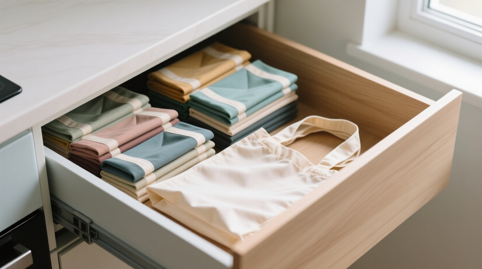 closet organization tips store reusable bags flat