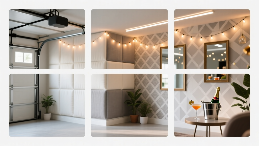 Hide Garage Walls for Parties: 7 Fast, Affordable Ideas