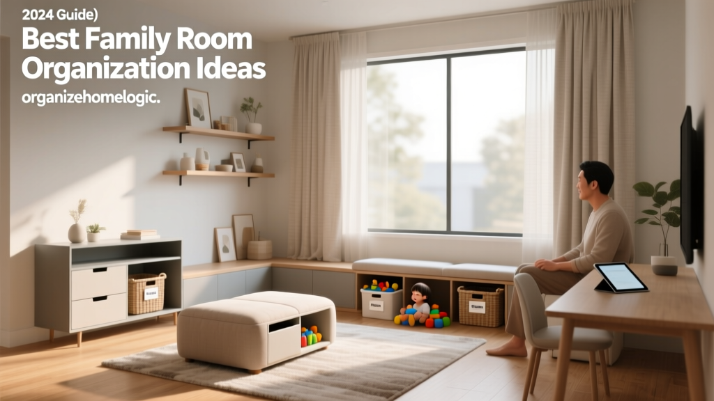 Best Family Room Organization Ideas (2024 Guide)