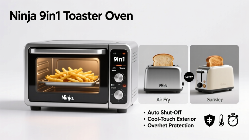 Ninja 9-in-1 Toaster Oven Review: Features & Safety