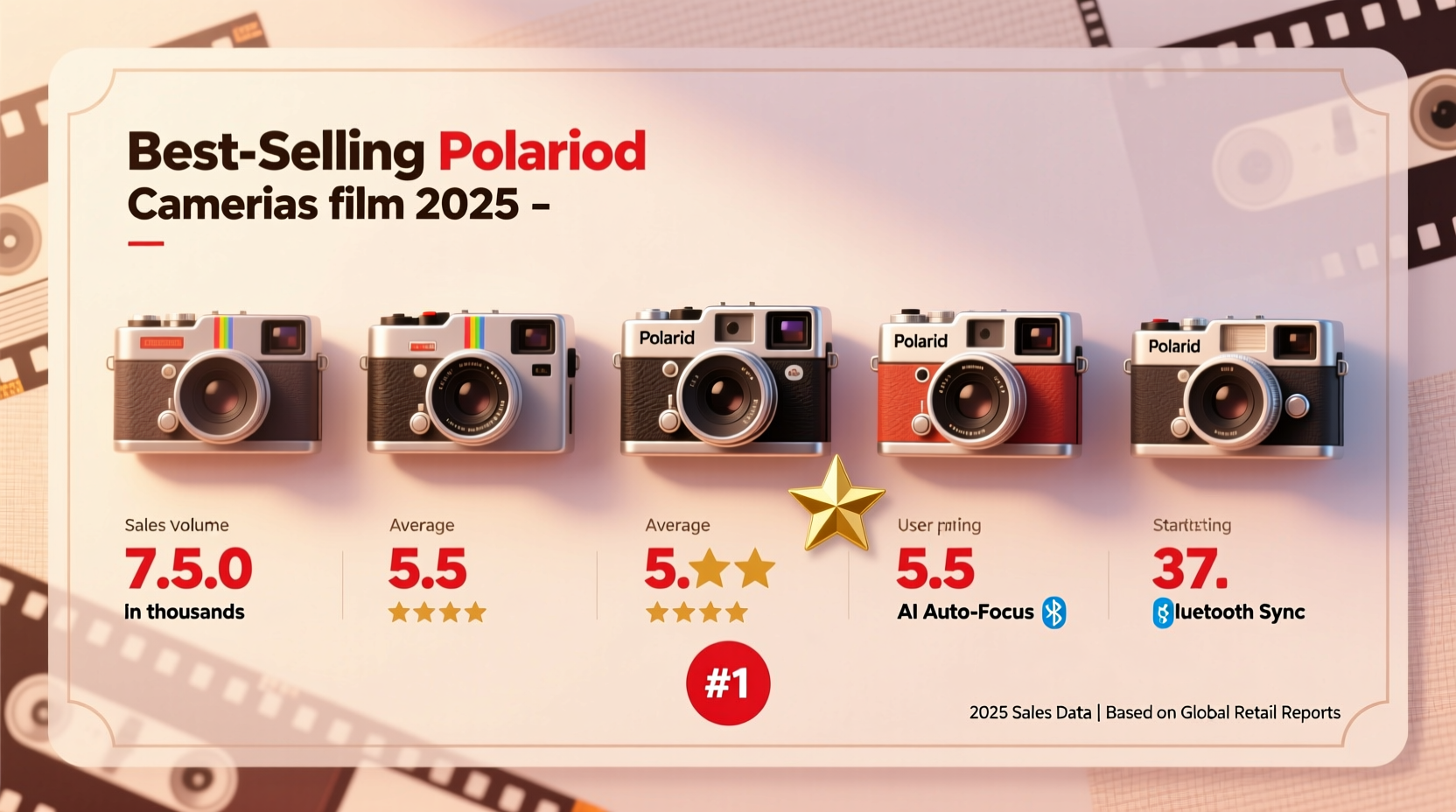 best selling polaroids camera