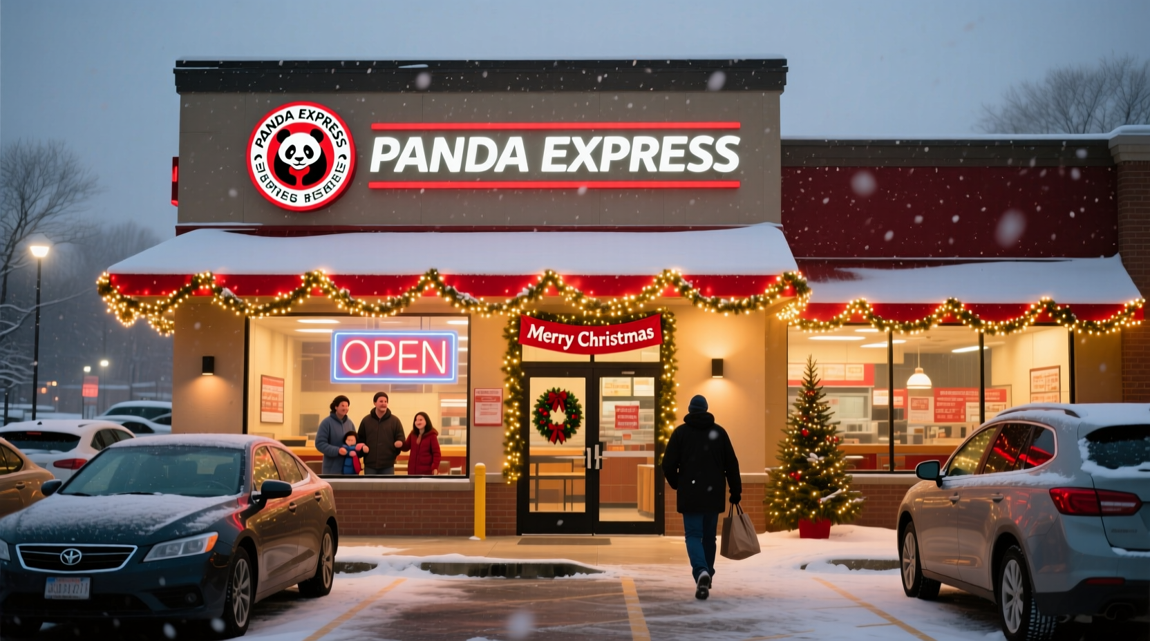 is panda express open on christmas day