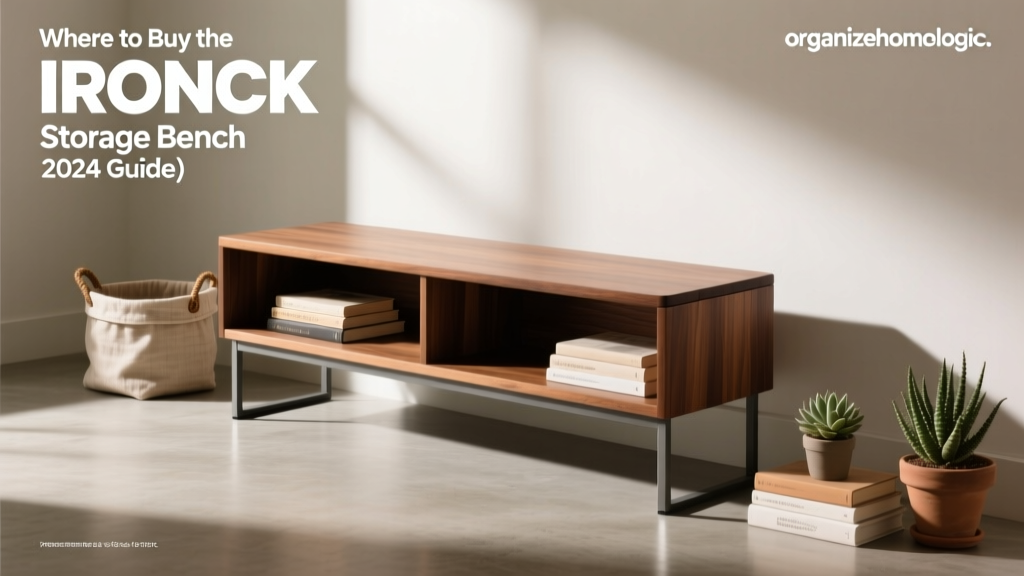 Where to Buy the IRONCK Storage Bench (2024 Guide)