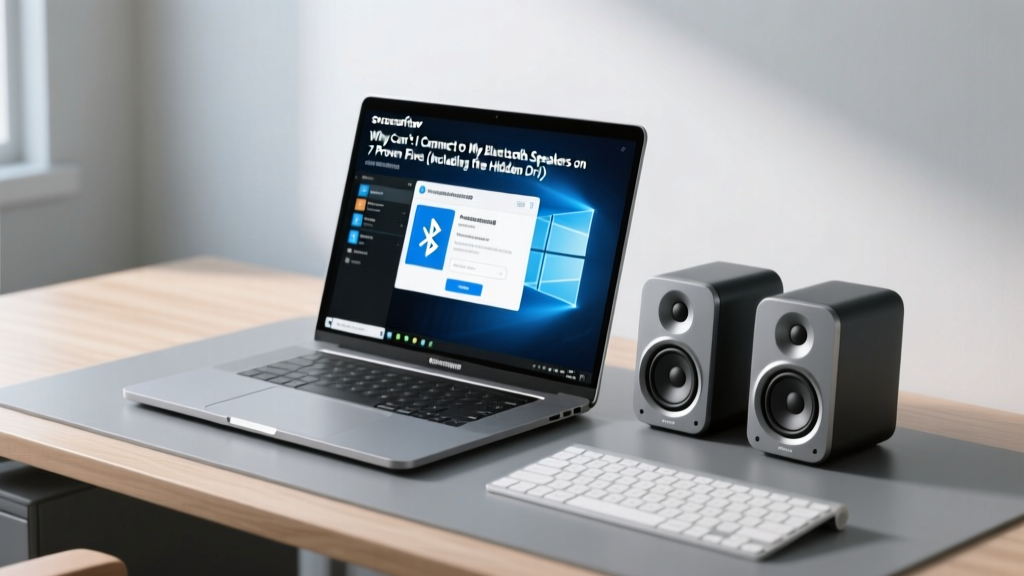 Windows 10 Bluetooth Speakers Not Connecting? 7 Fixes
