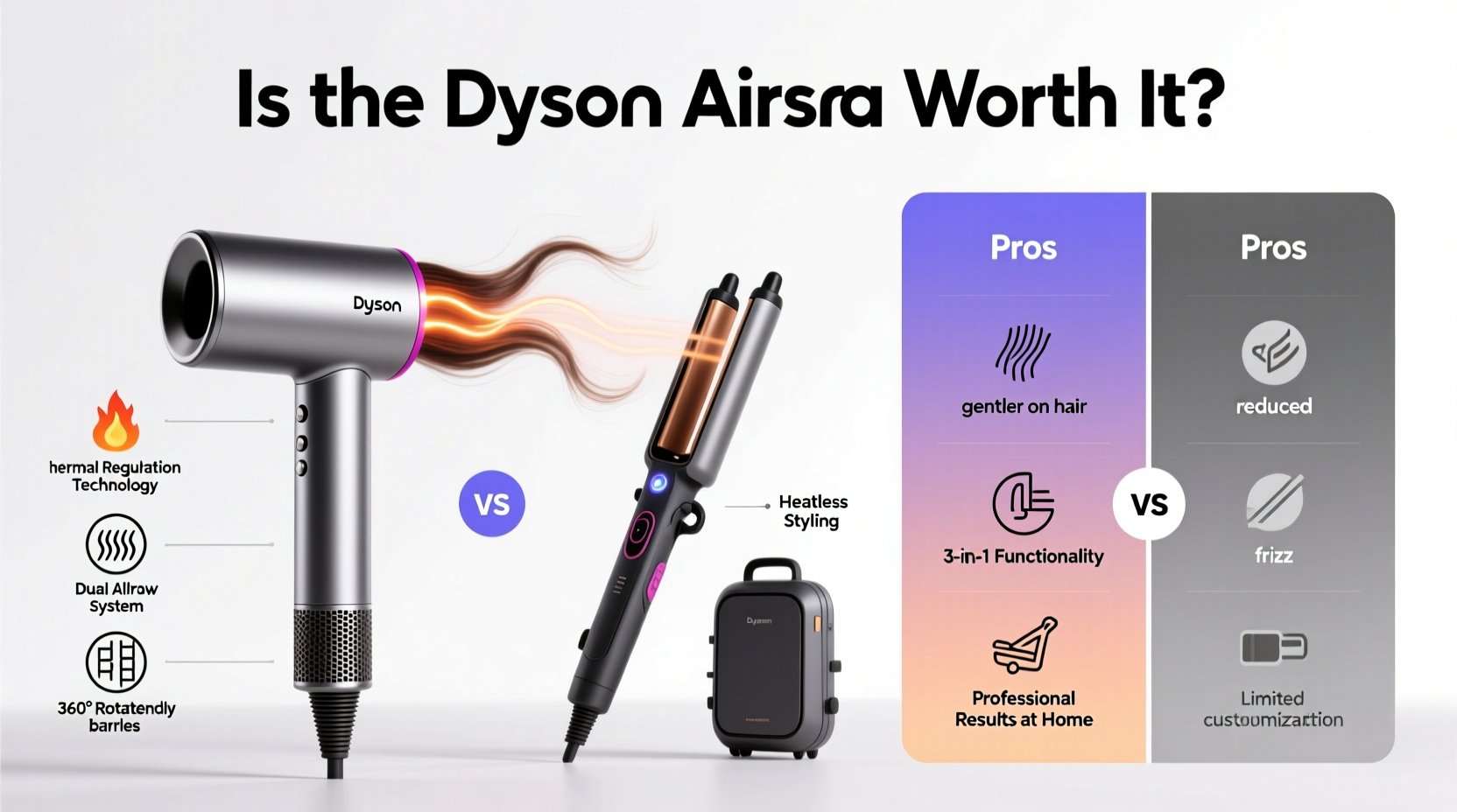 is the dyson airwrap worth the investment over regular styling tools