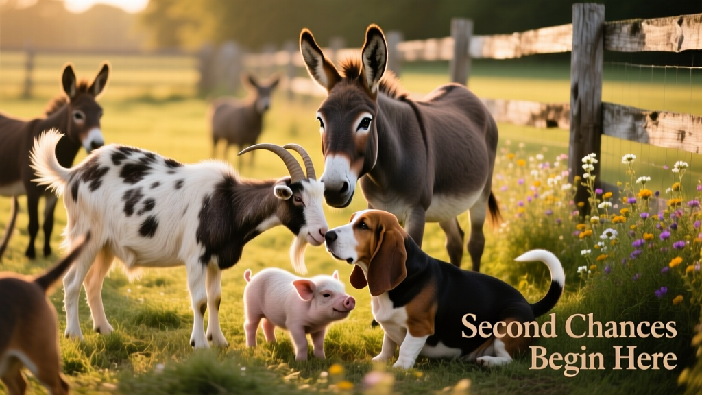 Animals Find Second Chances and True Friendship at Iowa Farm Sanctuary