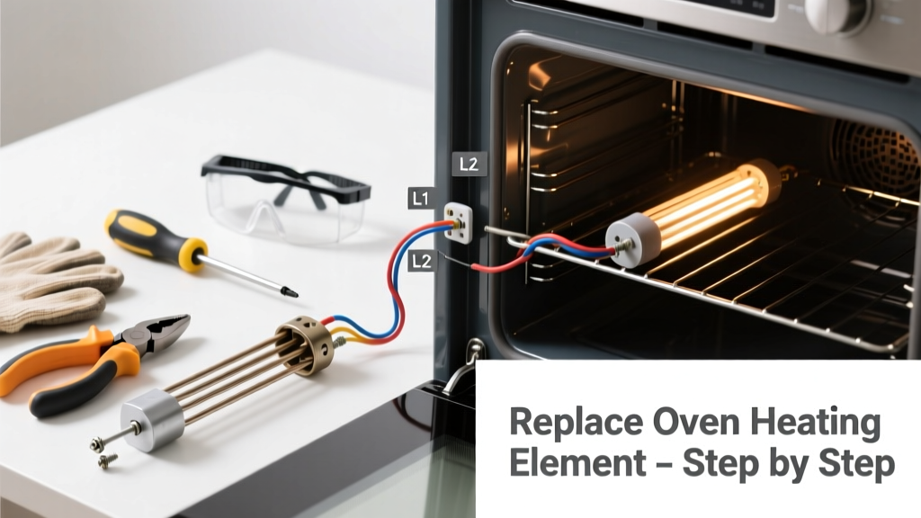 How to Replace a Broken Oven Heating Element