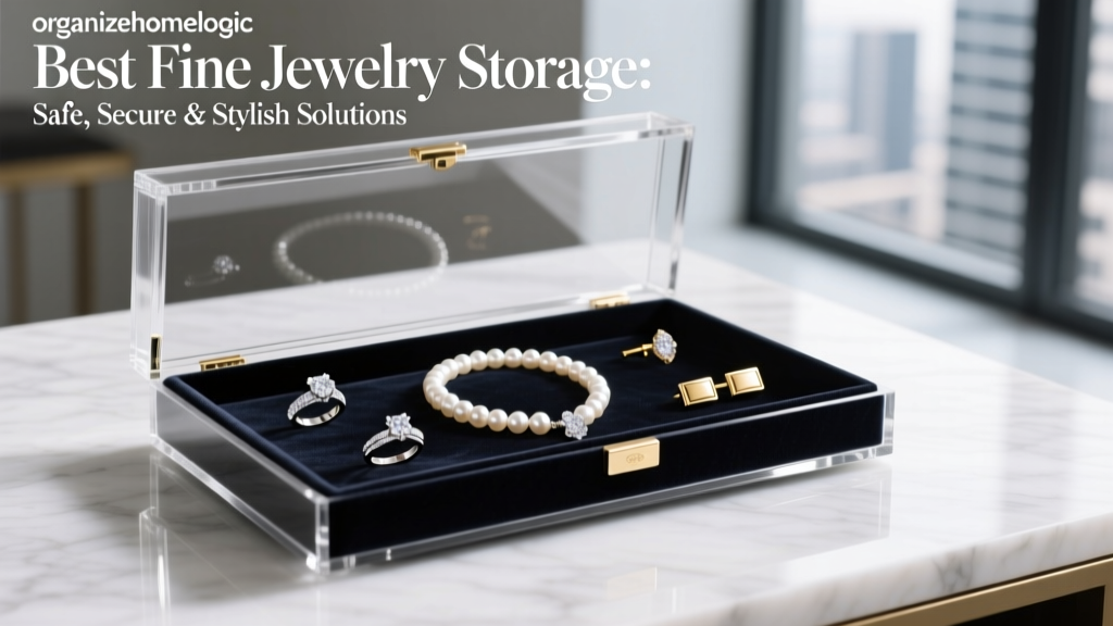 Best Fine Jewelry Storage: Safe, Secure & Stylish Solutions