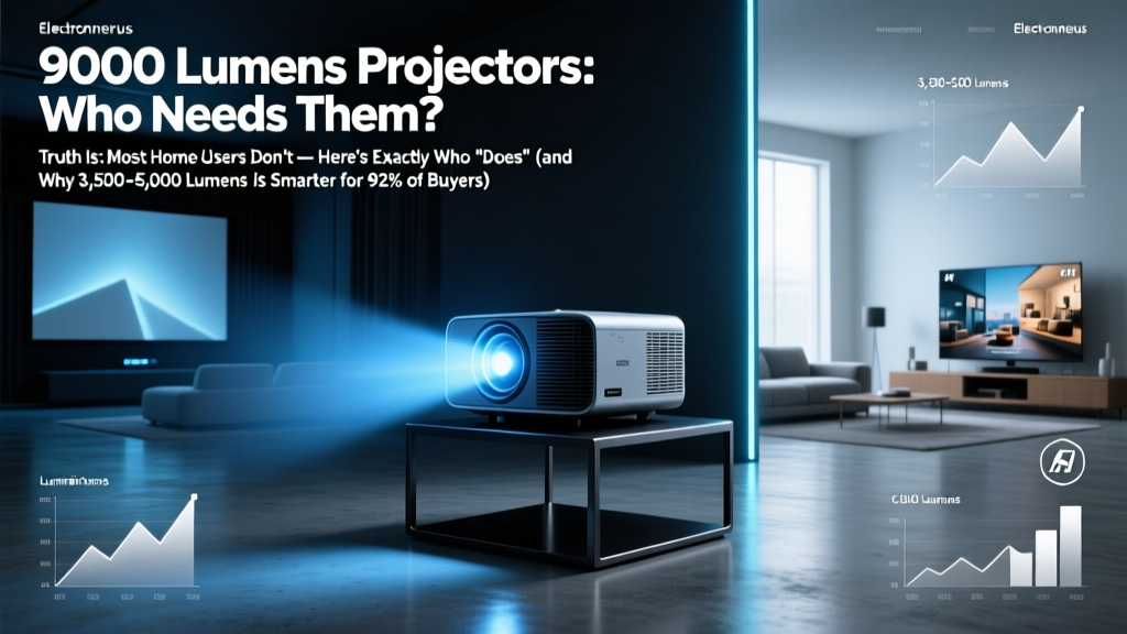 9000 Lumens Projectors Who Needs Them? Truth Is: Most Home Users Don’t — Here’s Exactly Who *Does* (and Why 3,500–5,000 Lumens Is Smarter for 92% of Buyers)