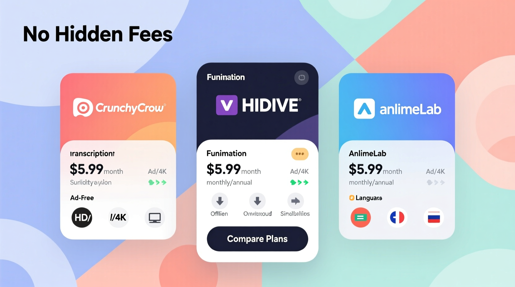 best budget anime streaming services without hidden fees