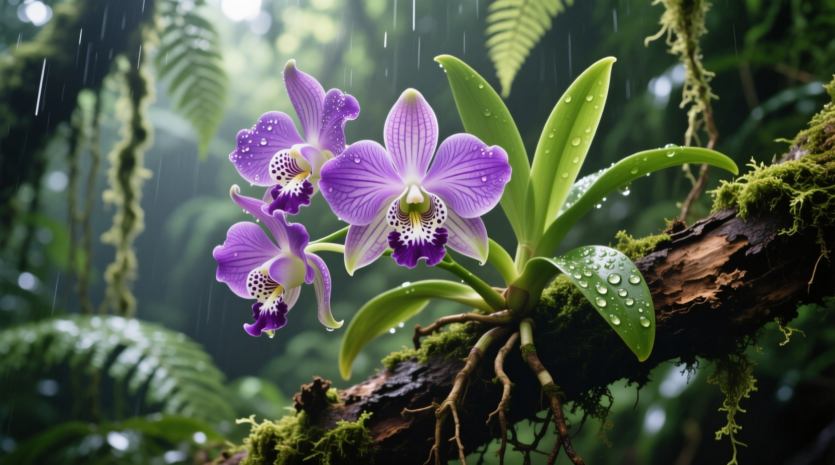 are orchids tropical plants