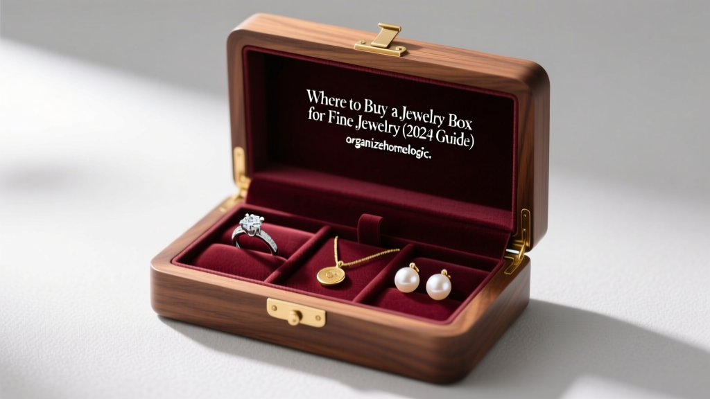 Where to Buy a Jewelry Box for Fine Jewelry (2024 Guide)