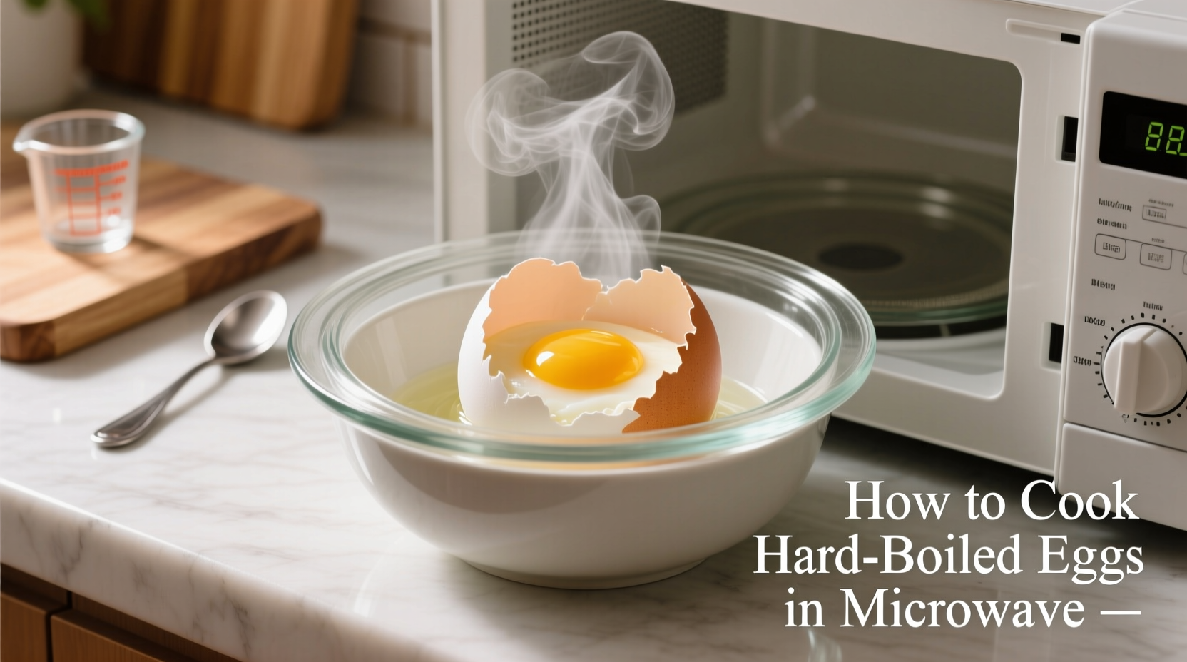 how to cook hard boiled eggs in microwave