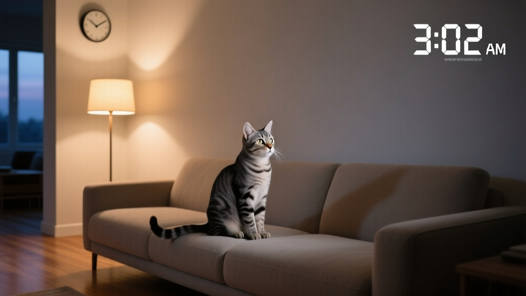 Why Your Cat Suddenly Zooms at 3 AM, Hides When Guests...