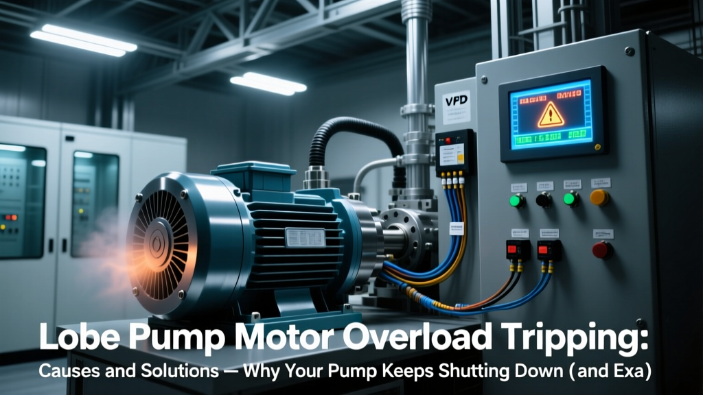 Lobe Pump Motor Overload Tripping: Causes & Fixes