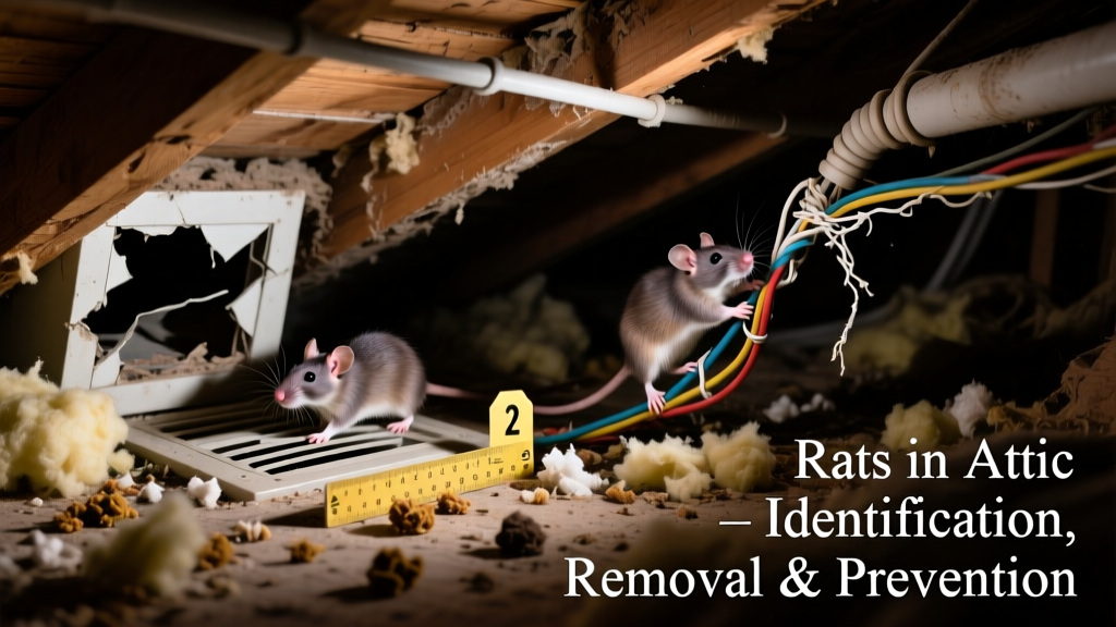 Rats in Attic: Identification, Removal & Prevention