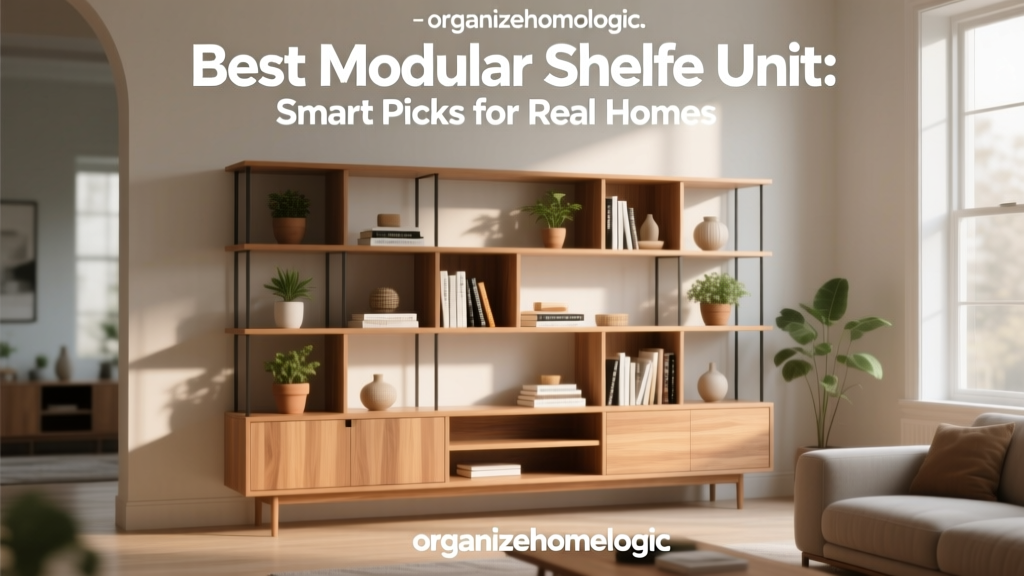 Best Modular Shelf Unit: Smart Picks for Real Homes